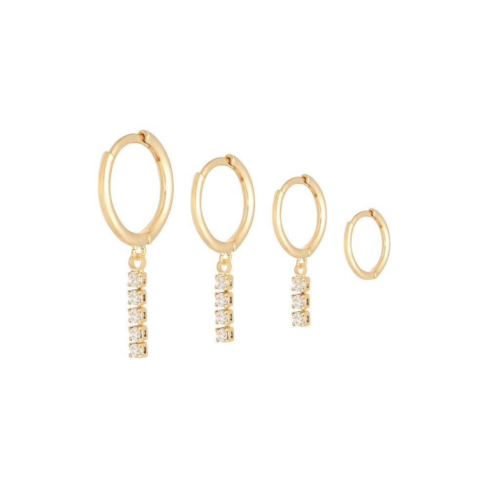 Oorbellen set - goud