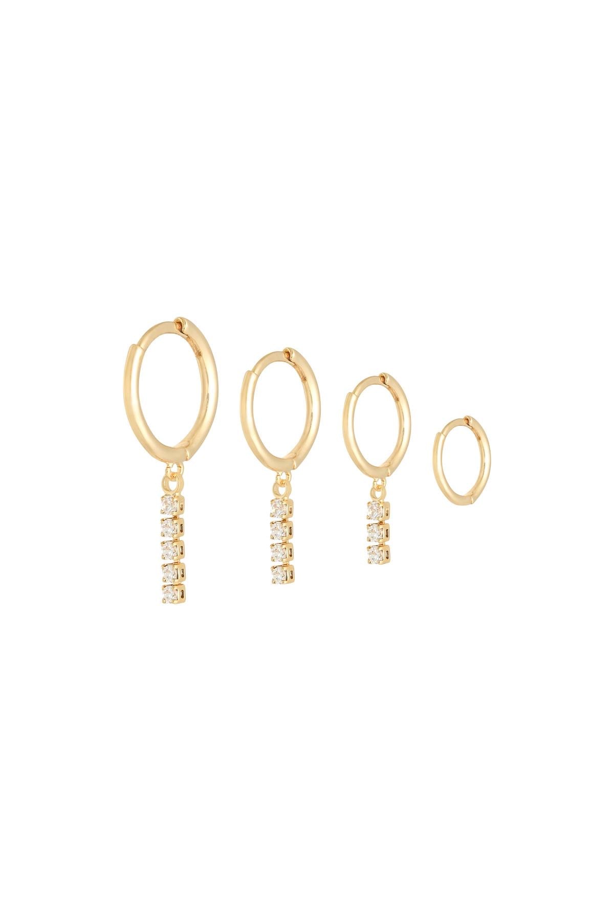 Oorbellen set - goud